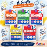 FENOMEN 6. SINIF MATEMATİK FEN BİL. TÜRKÇE SOSYAL BİL. VE PARAGRAF (A) SERİSİ SORU BANKALARI - 2027