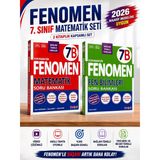 Fenomen 7.Sınıf 7B Matematik Ve 7B Fen Bilimleri Soru Bankası Seti 2 Kitap Video Çözümlü 2026 Basım