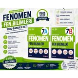 Fenomen 7. Sınıf Fen Bilimleri Soru Bankası 7A + 7b Seti – 2026-2027 Yeni Baskı | 2 Kitap | 1364 Soru