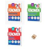 Fenomen 7. Sınıf Maarif 7B Matematik Fen Bilimleri ve Türkçe 3lü Set Soru Bankası + Telefon Standı