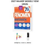 Fenomen 7. Sınıf Matematik A Soru Bankası Uzay A+emoji K+ 2027 Yeni Maarif Modeli