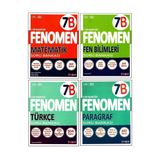 Fenomen 7. Sınıf Matematik B +türkçe B +fen Bilimleri B +paragraf B Kitabı 4 Kitap