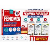 Fenomen 7.Sınıf Paragraf 7B Soru Bankası 2027 Müfredat-Lgs 3'Lü Deneme Seti Hediyeli!!