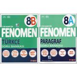 Fenomen 8. Sınıf 8A Türkçe+8B Paragraf (2 Kitap)