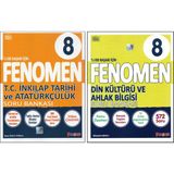 Fenomen 8. Sınıf 8Ab İnkılap+Din Kültürü Soru Bankası(2 Kitap)