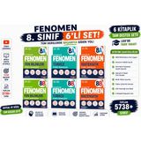 Fenomen 8. Sınıf A+B Tam Eğitim Seti (Türkçe + Matematik + Fen Bilimleri) | 6 Kitap | Video Çözümlü Soru Bankası