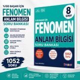 Fenomen 8. Sınıf Anlam Bilgisi Soru Bankası – 1052 Soru