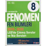 Fenomen 8. Sınıf Çıkmış Sorular Ve İkiz Sorular Türkçe + Matematik+Fen (2018-2025)