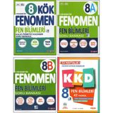 Fenomen 8. Sınıf Fen B. Kök+8A+8B+Kurmay Kkd (4 Kitap)