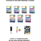 Fenomen 8. Sınıf FEN BİLİMLERİ (7 Li) Fasikül Seti (Planlama Kitabı+Emoji K+Uzay A)2027 Müfredat Yeni Ürün