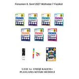 Fenomen 8. Sınıf FEN BİLİMLERİ (7 Li) Fasikül Seti (Planlama Kitabı+Emoji K+Uzay A)2027 Müfredat Yeni Ürün