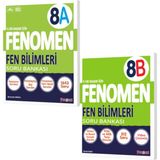 Fenomen 8.sınıf Fen Bilimleri A ve Fen Bilimleri B Soru Bankası 2 Kitap