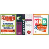 Fenomen 8.Sınıf Fen Bilimleri Kurumsal F.+Newton Referans Fen Bil.+Kurmay Kkd Fen B. (3 Kitap)