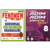 Fenomen 8.Sınıf Fen Bilimleri Kurumsal Fasikülleri+Newton Adım Adım Zirveye Fen Bilimleri (2 Kitap)