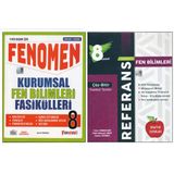 Fenomen 8.Sınıf Fen Bilimleri Kurumsal Fasikülleri+Newton Referans Fen Bilimleri (2 Kitap)