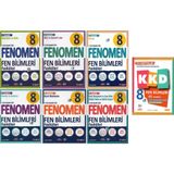 Fenomen 8.Sınıf Fen Fasikülleri+Kurmay Kkd (7 Kitap)
