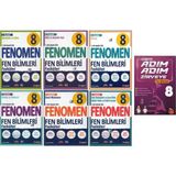Fenomen 8.Sınıf Fen Fasikülleri+Newton Adım Adım Zirveye Fen Bilimleri (7 Kitap)