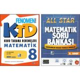Fenomen 8.Sınıf Ktd Matematik + Newton All Star Matematik (2 Kitap)