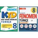 Fenomen 8.Sınıf Ktd+Türkçe Fasikülleri (2 Kitap)