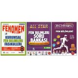 Fenomen 8.Sınıf Kurumsal Fasikülleri+Newton All Star+Kondisyon Fen Bilimleri (3 Kitap)