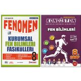 Fenomen 8.Sınıf Kurumsal Fen Bilimleri Fasikülleri+Newton Kondisyon Fen Bilimleri (2 Kitap)