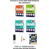 Fenomen 8. Sınıf Matematik B - Fen Bilimleri B- Türkçe B - Paragraf B Sb Seti (4lü)(Planlama Kitabı +Emoji K+Uzay A)2027 Müfredat