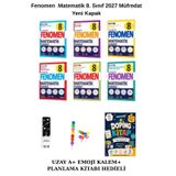 Fenomen 8. Sınıf Matematik Fasikül Planlama Kitabı +emoji K+uzay A 2027 Yeni Maarif Modeli Ve Yeni Kapak