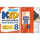 Fenomen 8.Sınıf Matematik Konu Tarama Denemeleri+Kurmay Kurumsal Matematik Yaprak Test (2 Kitap)