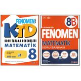 Fenomen 8. Sınıf Matematik Ktd+8B Matematik (2 Kitap)