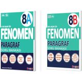 Fenomen 8. Sınıf Paragraf A + B Soru Bankası Seti 2 Kitap Fenomen