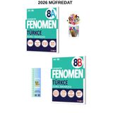 Fenomen 8. Sınıf Türçe (A+B) Sb. Seti (2 Kitap) (Tırtıl A+Emoji K+Kalem B)2026