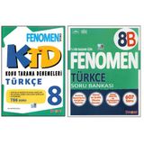 Fenomen 8.Sınıf Türkçe Konu Tarama Denemeleri+Fenoemen 8.Sınıf Türkçe 8B (2 Kitap)
