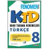 Fenomen 8.Sınıf Türkçe Ktd Konu Tarama Denemeleri