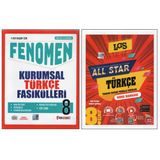 Fenomen 8.Sınıf Türkçe Kurumsal Fasikülleri+Newton 8.Sınıf All Star Türkçe