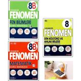 Fenomen 8b Fen ve Matematik + Din Kültürü Set Priz Tutuculu 2026 Lgs