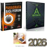 Fenomen Arı Yks Paragrafa Başlıyorum - Hamza Kaya + Paraf Alıştıran Matematik Set Priz Tutuculu