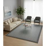 Fenomen Carpet Lotus Koleksiyonu Bordürlü Temizlenebilir Sisal Halı