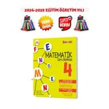 Fenomen Çocuk 2025 4.Sınıf Matematik Soru Bankası+Lastikli Kalemlik