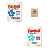 Fenomen LGS 8. Sınıf Matematik ve Türkçe Denemeleri + Telefon Standı