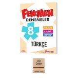 Fenomen LGS 8. Sınıf Türkçe Fenomen Denemeler + Telefon Standı