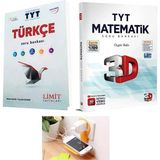 Fenomen Limit Tyt Türkçe-3d Matematik Soru Bankası Set 2024/2025(PRİZ Tutucu Hediye)