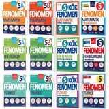 Fenomen Okul 2025 5. Sınıf Matematik + Fen Bilimleri + Türkçe Kök + A + B Soru + Fasikül Seti 12 Kitap Güncel Müfredat