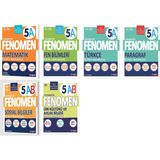 Fenomen Okul 2025 5. Sınıf Matematik + Türkçe + Fen + Paragraf + Sosyal + Din A Soru Seti 6 Kitap Güncel Müfredat