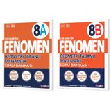 Fenomen Okul 2025 8. Sınıf Geometri A + B Soru Bankası Seti 2 Kitap