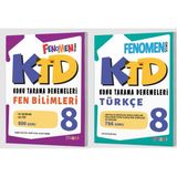 Fenomen Okul 2025 8. Sınıf Lgs Fen Bilimleri + Türkçe Konu Tarama Denemeleri Seti 2 Kitap