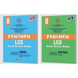 Fenomen Okul 2025 8. Sınıf Lgs Meb Sayısal + Sözel Örnek Sorular 2 Kitap