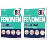 Fenomen Okul 2025 8. Sınıf Türkçe + Paragraf B Serisi Soru Bankası Seti 2 Kitap