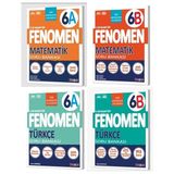 Fenomen Okul 2026 6. Sınıf Matematik + Türkçe A + B Serisi Soru Seti 4 Kitap Güncel Müfredat