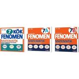 Fenomen Okul 2026 7. Sınıf Matematik Kök + A + B Soru Bankası Seti 3 Kitap