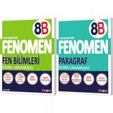 Fenomen Okul 2026 8. Sınıf Lgs Fen Bilimleri + Paragraf B Serisi Soru Bankası Seti 2 Kitap
